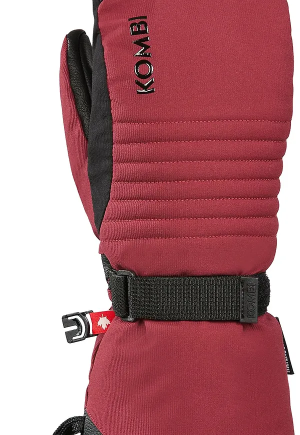 Kombi Women's Legacy Mittens Rosewood Red