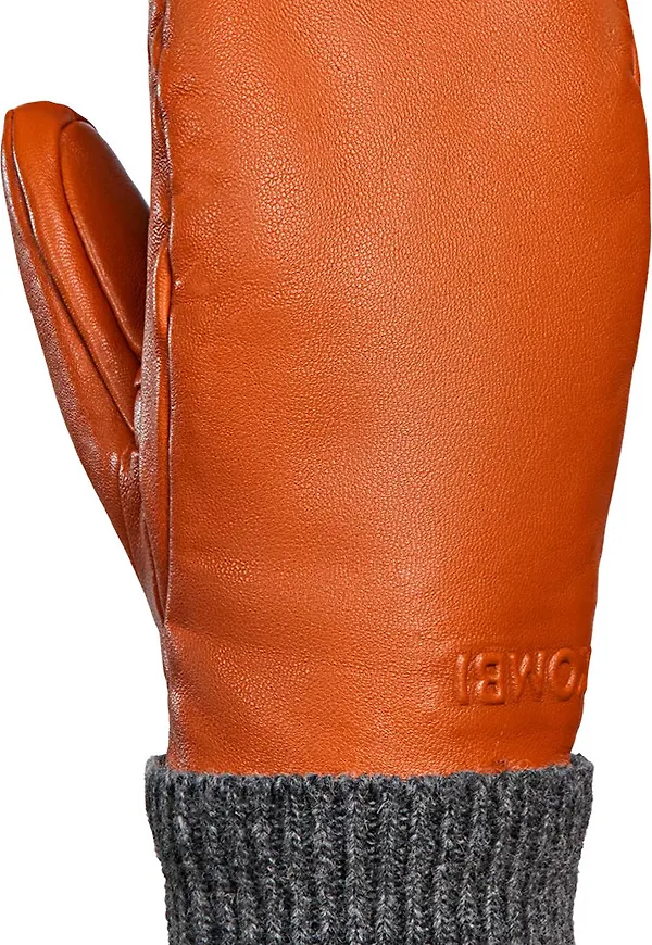 Kombi Women's Rolly Leather Mittens Chamois