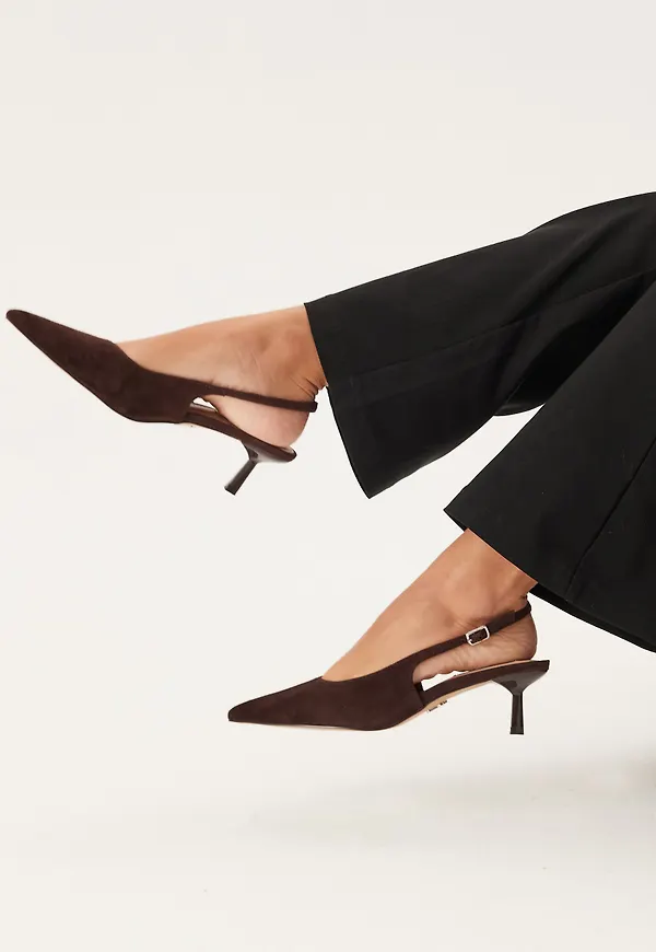 Korra Suede Slingback Sandal
