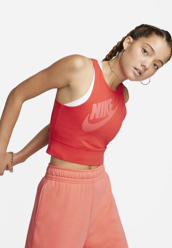 Kort danslinne Nike Sportswear för kvinnor - Röd
