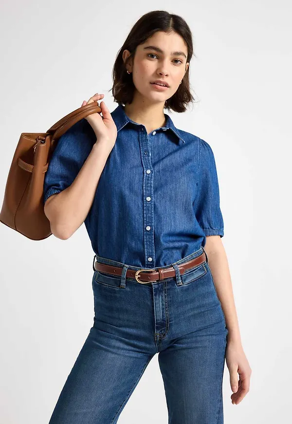 Kortärmad blus