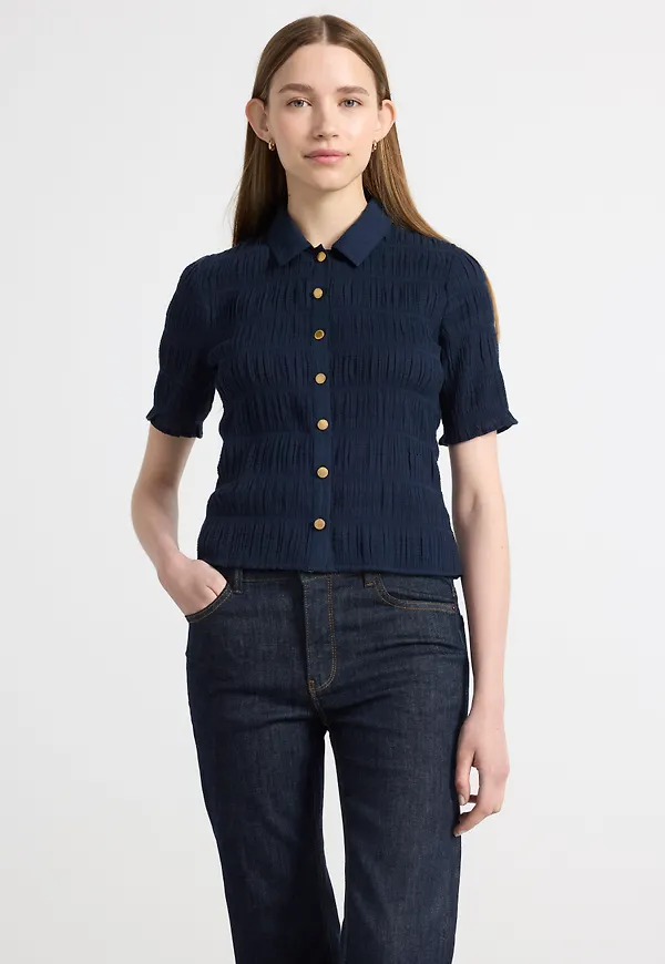 Kortärmad blus