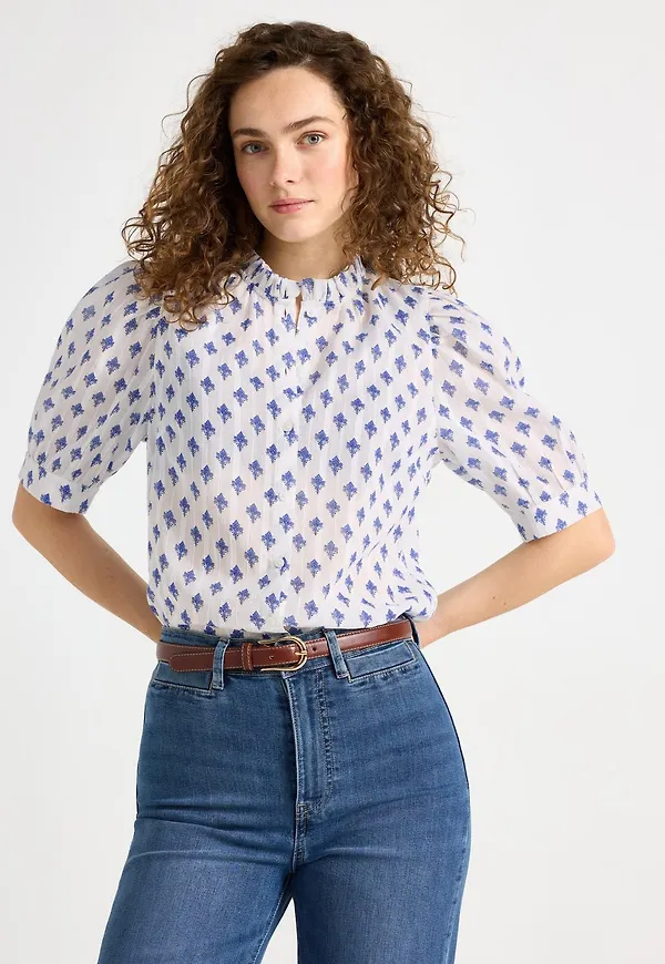Kortärmad blus