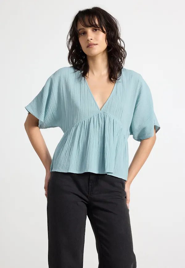 Kortärmad blus