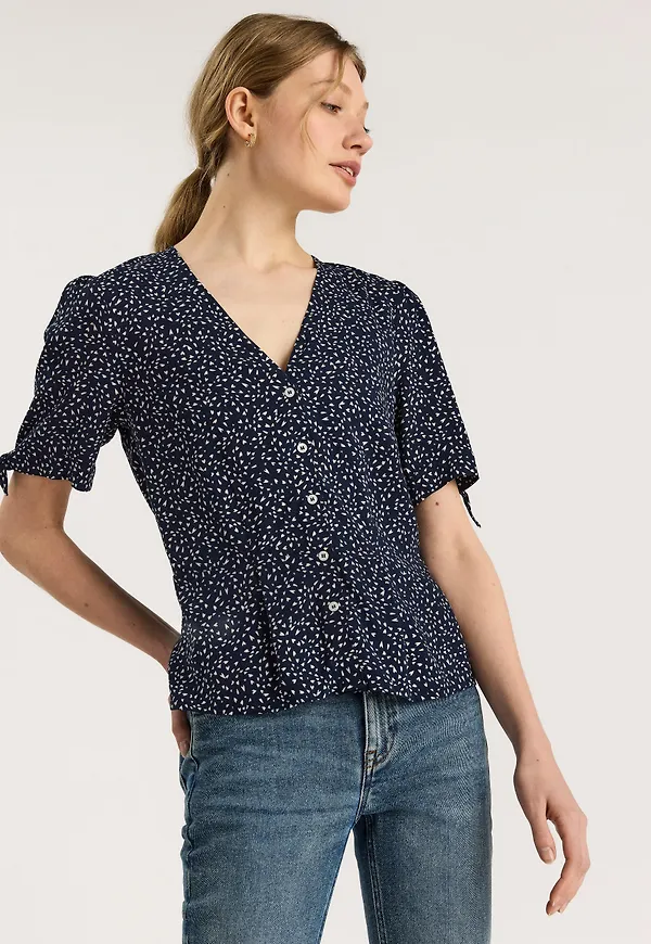 Kortärmad blus