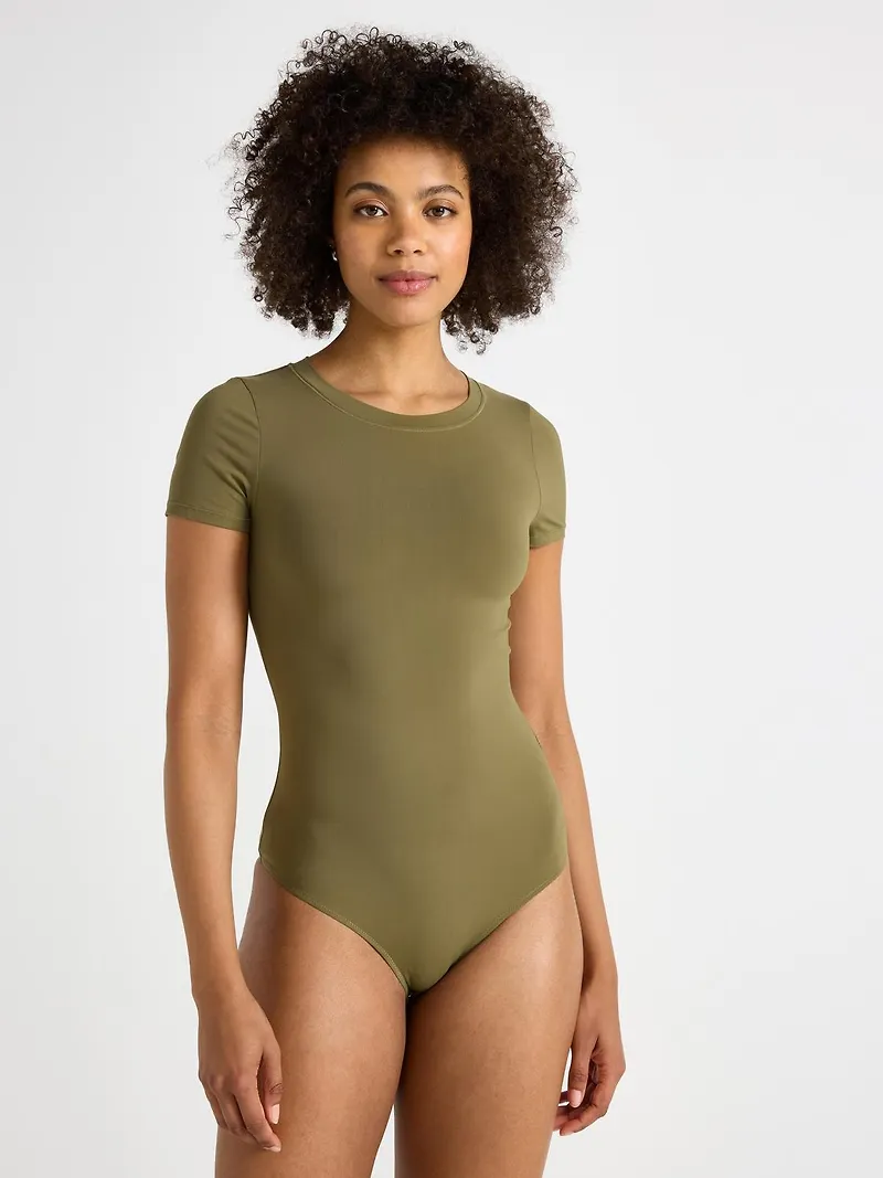 Kortärmad body