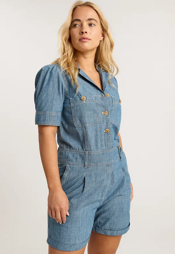 Kortärmad jumpsuit