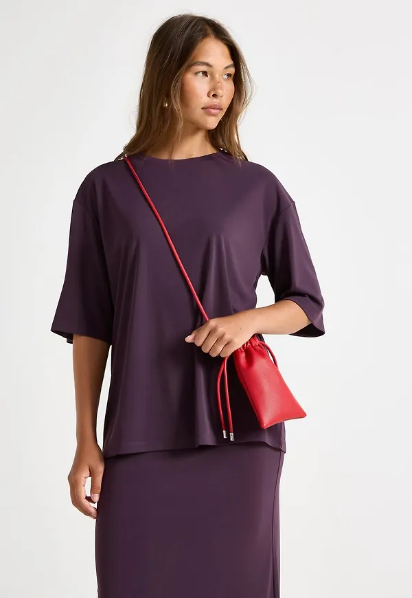 Kortärmad oversized topp