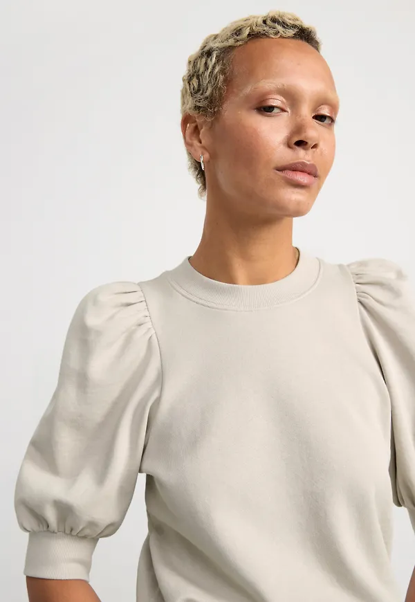 Kortärmad sweatshirttopp