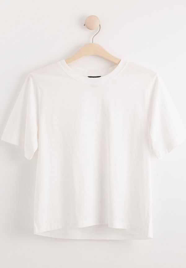 Kortärmad t-shirt i bomull