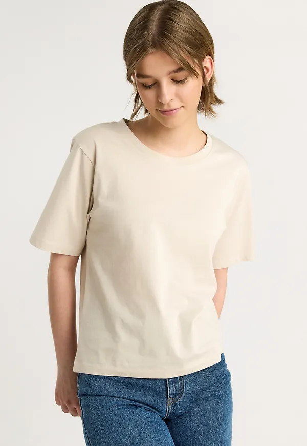 Kortärmad t-shirt i bomull