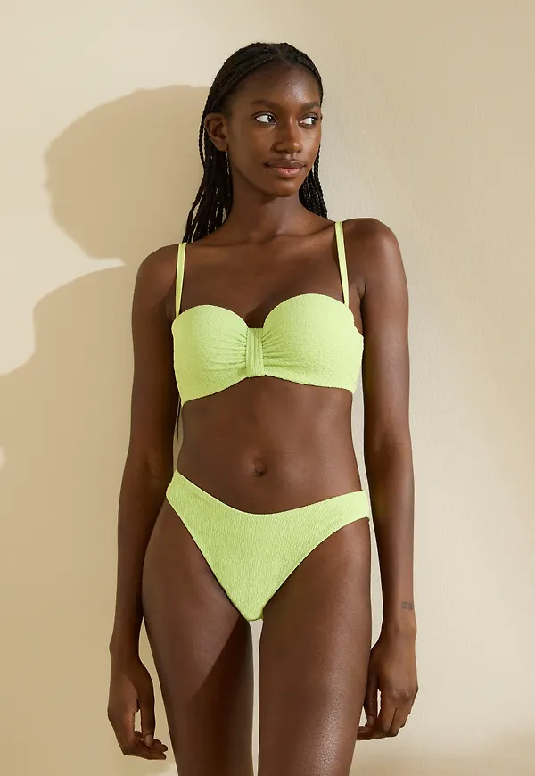 Krinklad balconette bikini bh