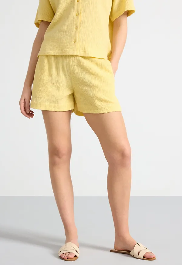 Krinklade shorts