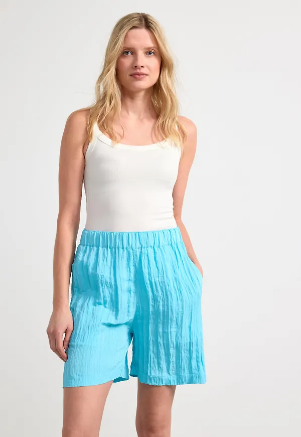Krinklade shorts