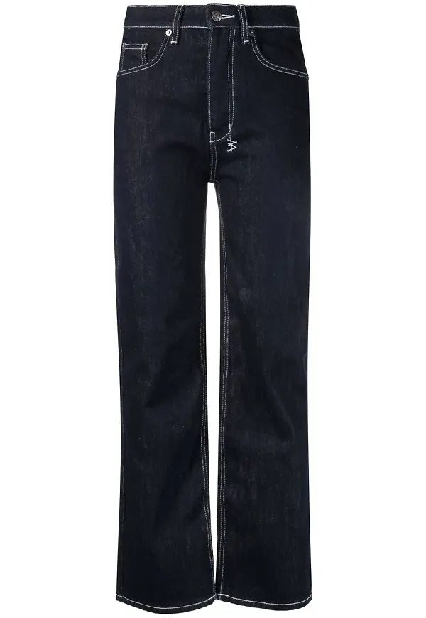 Ksubi Brooklyn Zenith croppade jeans - Blå