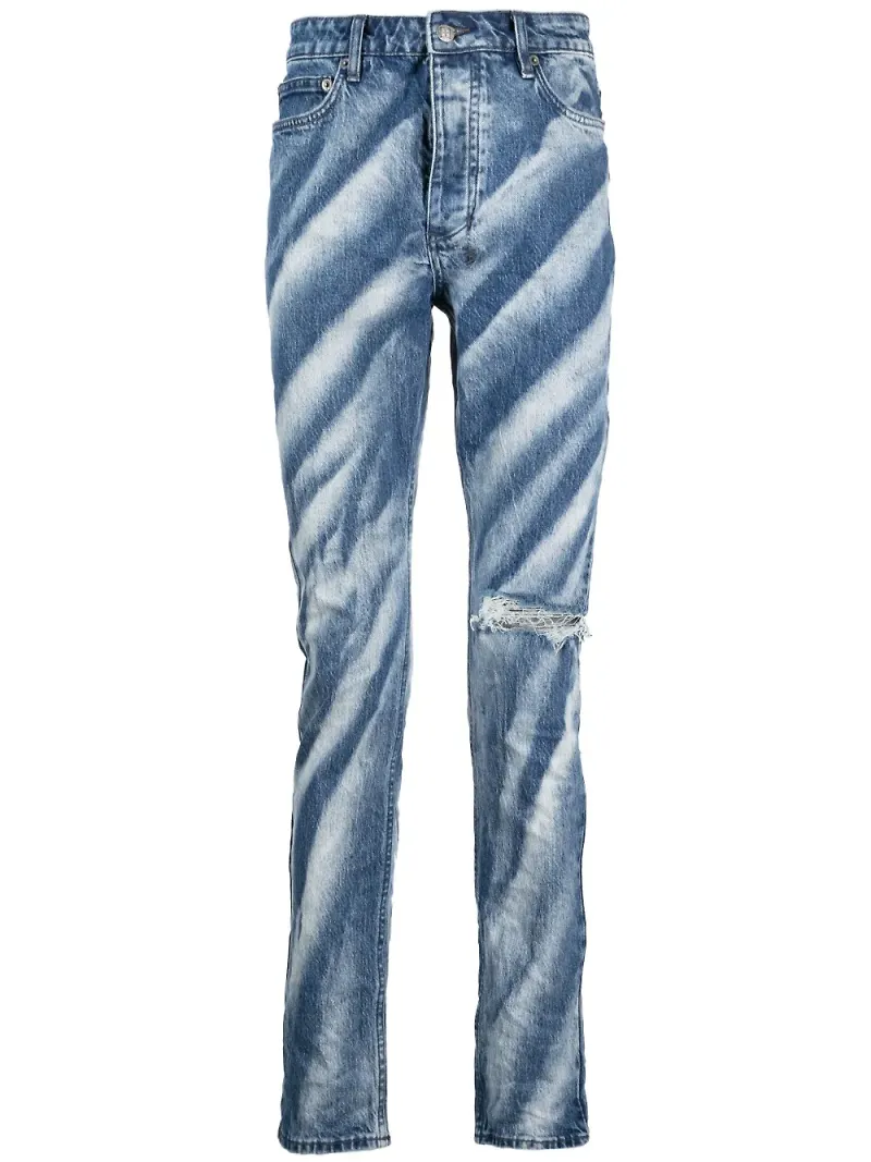 Ksubi Chitch Kaos blekta jeans - Blå
