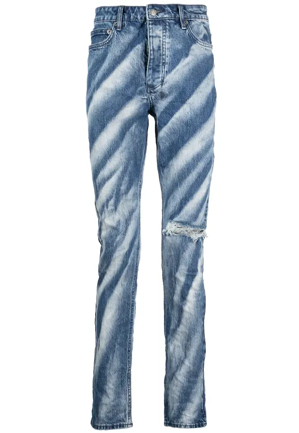Ksubi Chitch Kaos blekta jeans - Blå