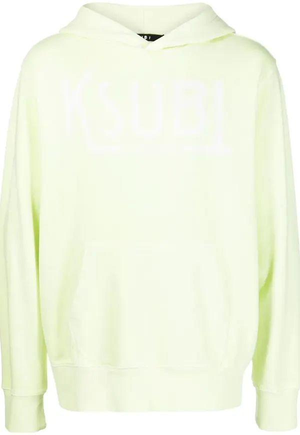 Ksubi hoodie med logotyp - Grön