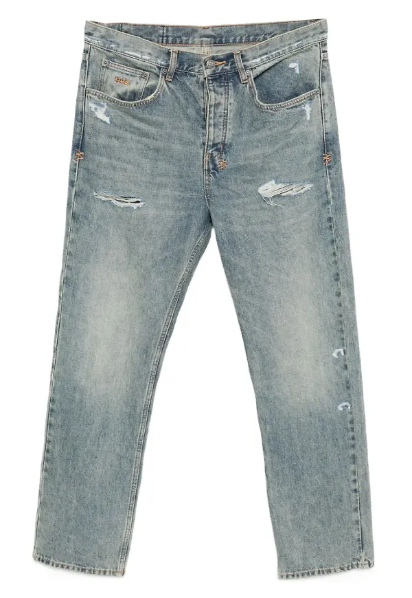 Ksubi jeans med sliten detalj - Blå