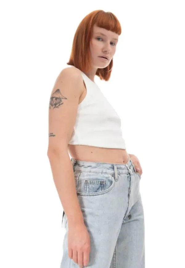 Ksubi Sleeveless Tops Vit, Dam