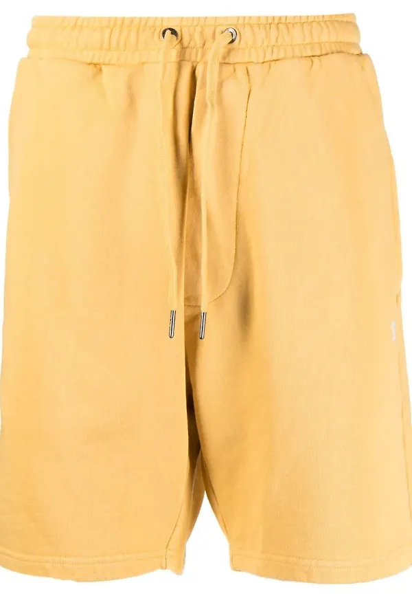 Ksubi stickade shorts med dragsko - Gul