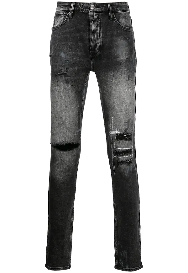 Ksubi Van Winkle skinny-jeans - Svart