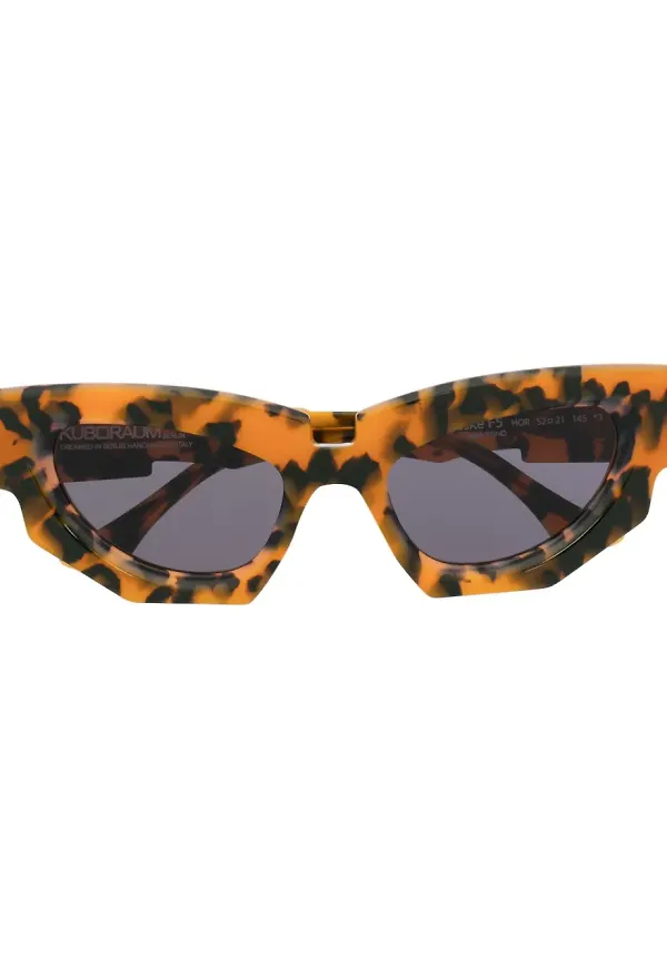 Kuboraum cat eye-solglasögon - Brun