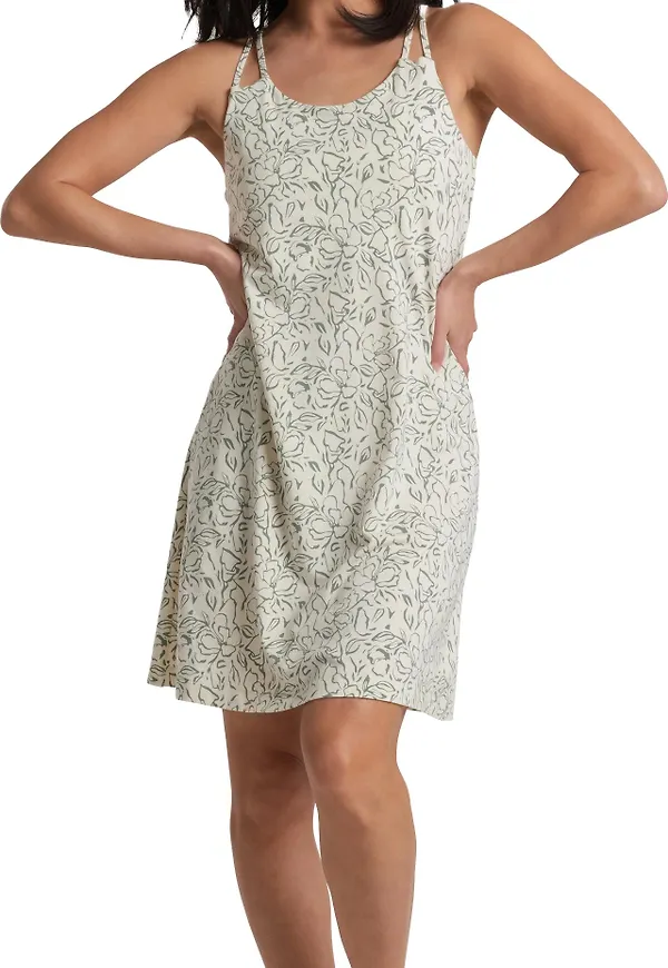 Kühl Lyra Krossbak Dress Natural Print
