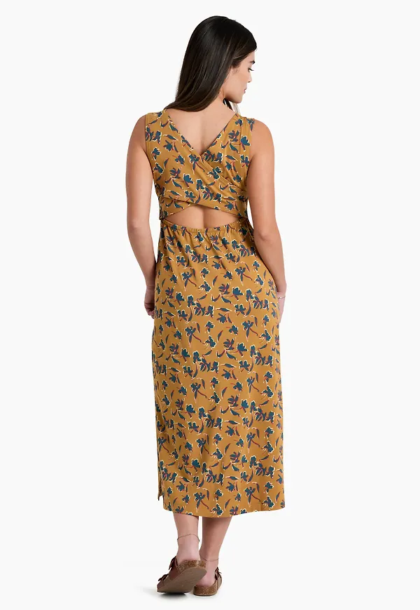Kühl Lyra Midi Dress Tuscan Sun Print