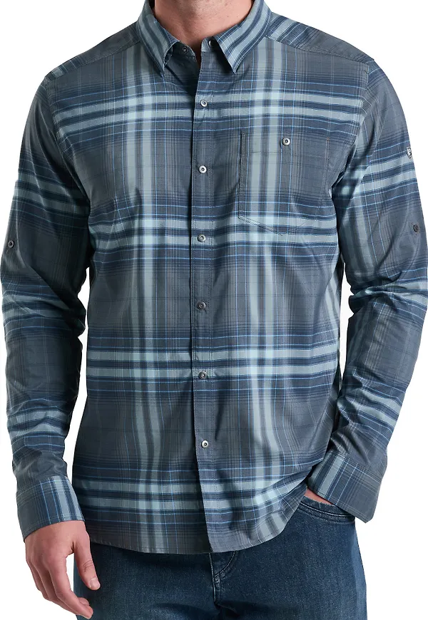 Kühl Men's Response Lite Longsleeve Charcoal Blue