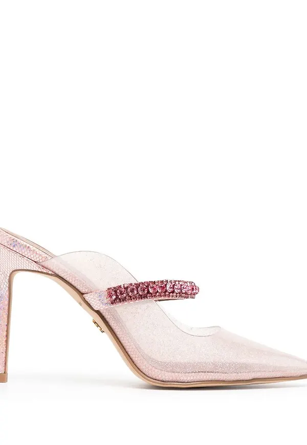 Kurt Geiger London Duke utsmyckade pumps - Rosa