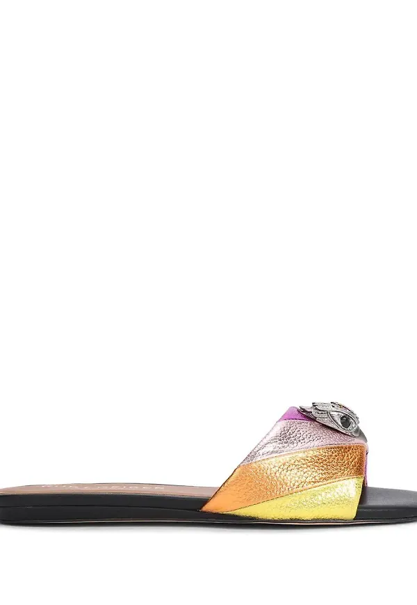 Kurt Geiger London Kensington quiltade sandaler - Rosa
