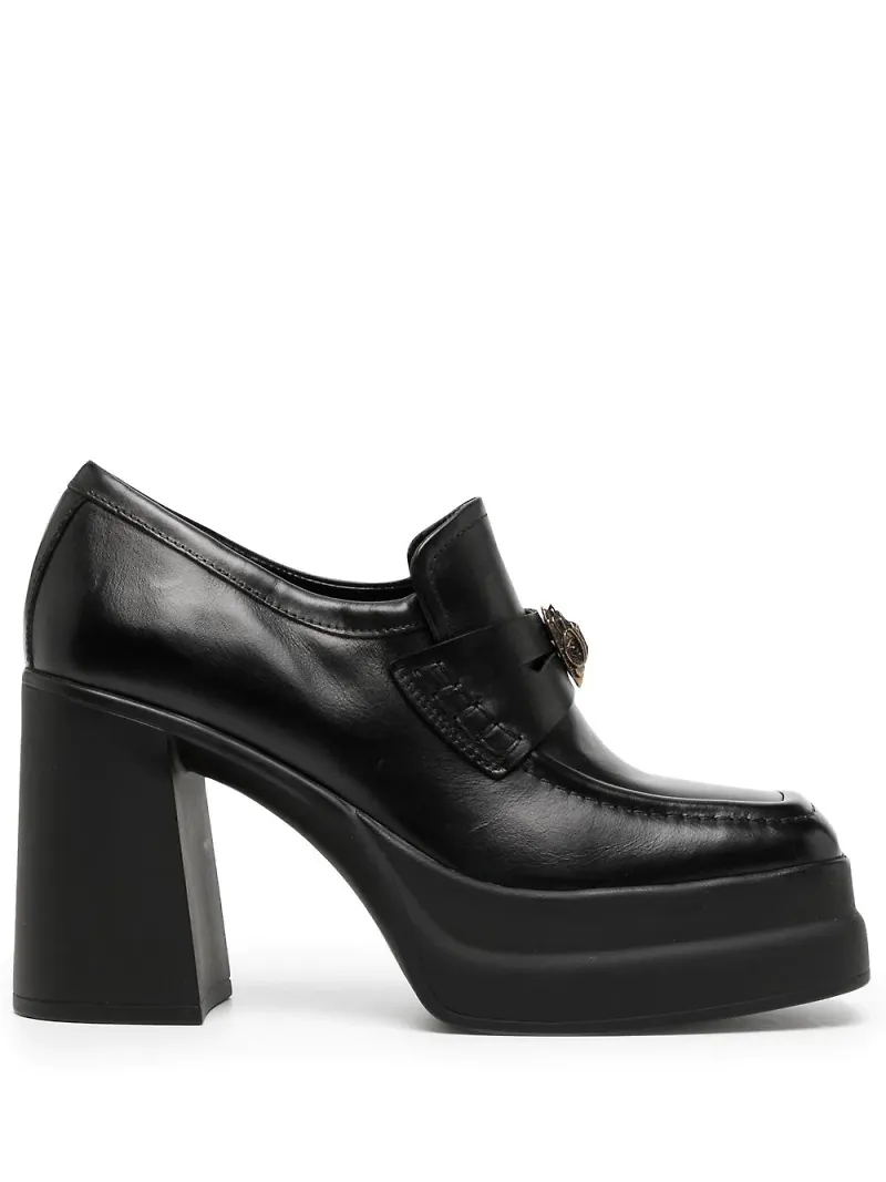 Kurt Geiger London Stomp högklackade loafers - Svart