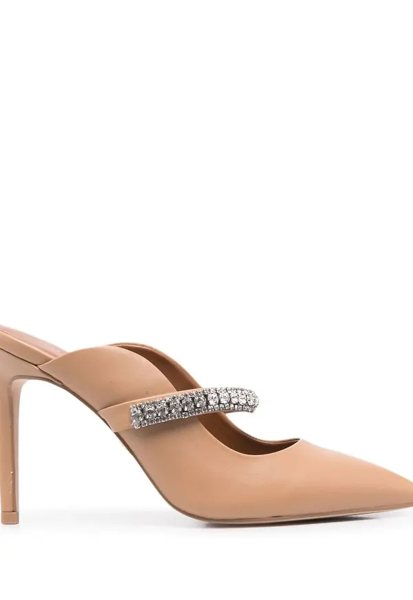 Kurt Geiger London utsmyckade slip-ons - Neutral