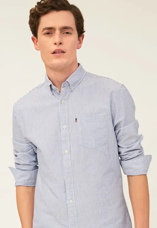 Kyle Organic Cotton Oxford Shirt