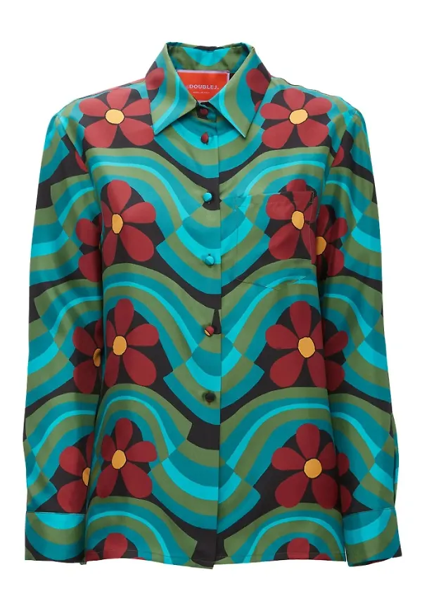 La DoubleJ Boy Shirt Grön, Dam