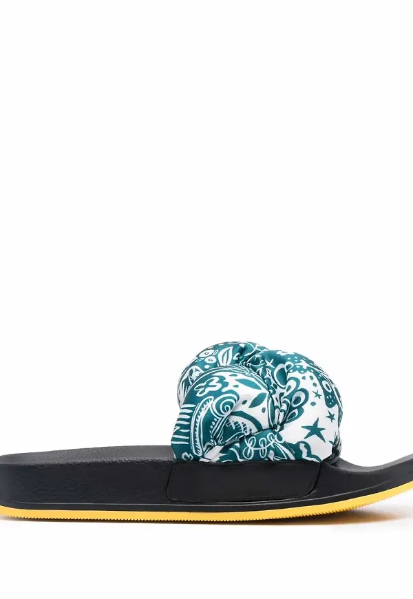 La DoubleJ Treccia sandaler - Blå