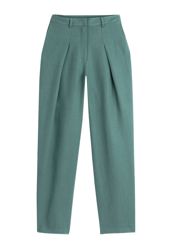 La Redoute - Byxa med avsmalnande ben - Blå