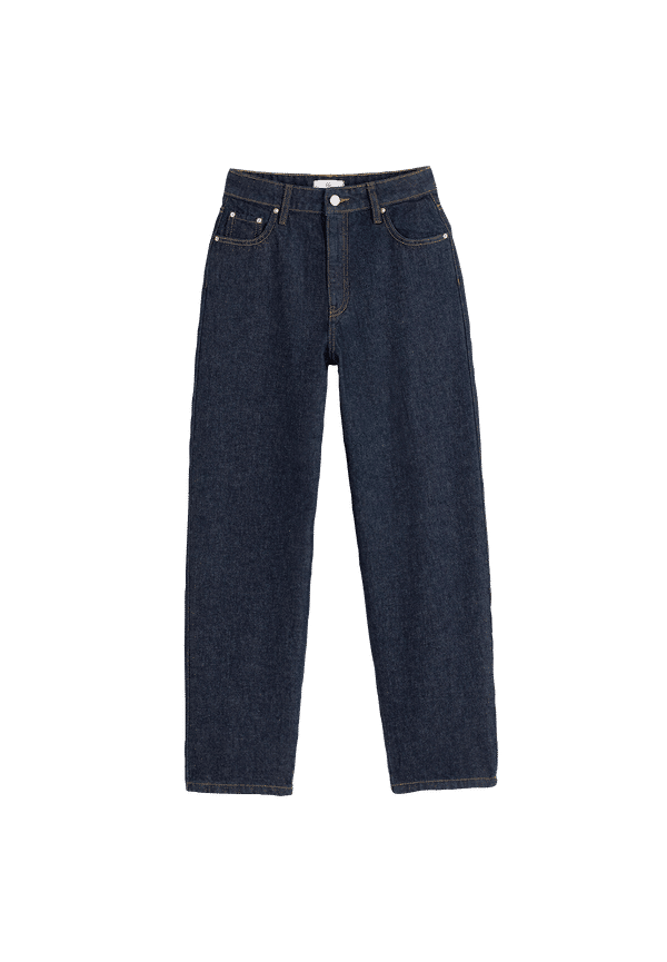 La Redoute - Vida jeans i rådenim med hög midja - Blå