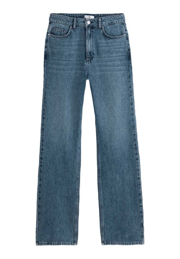 La Redoute - Vida jeans med hög midja - Blå - 36