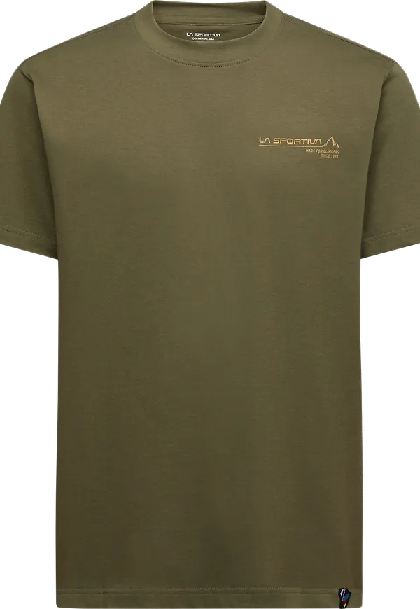 La Sportiva Men's Since 1928 T-Shirt Cypress/Sandstone