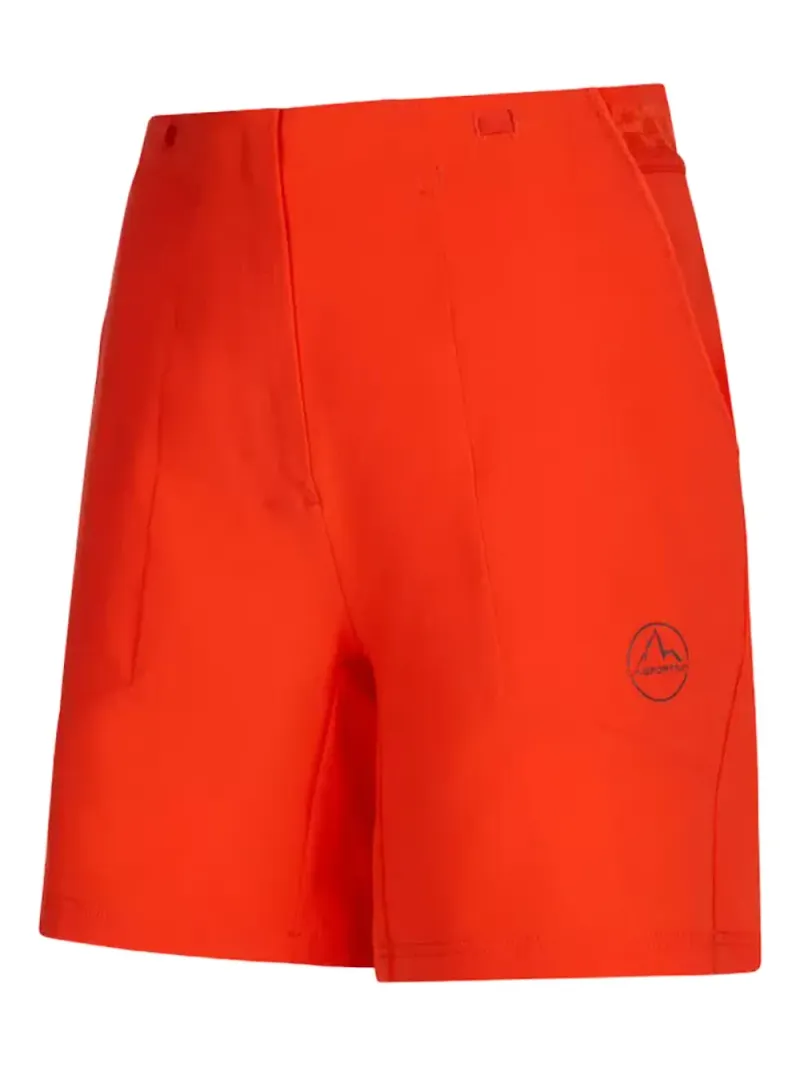 La Sportiva shorts med logotyp - Röd