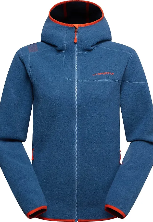 La Sportiva Women's Iride Hoody Moonlight/cherry Tomato