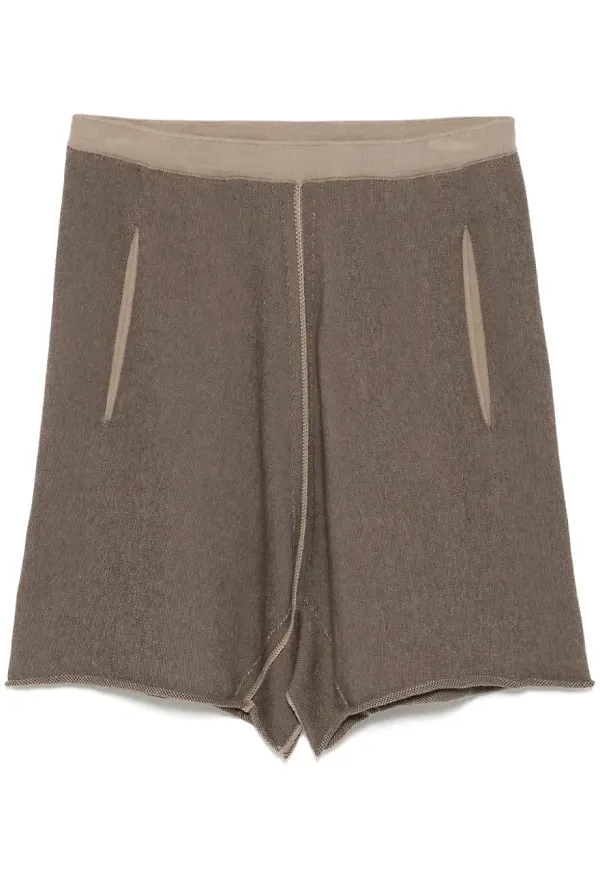 Label Under Construction bomullsshorts - Brun