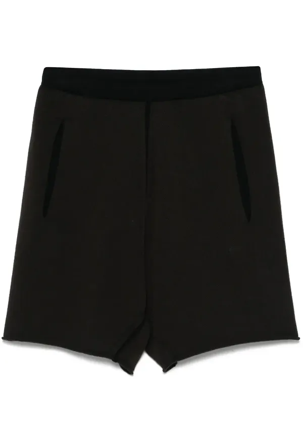 Label Under Construction bomullsshorts - Svart