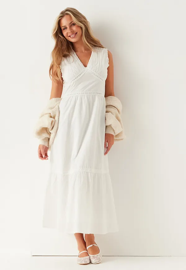 Lace Detail Sleeveless Dress – Bubbleroom