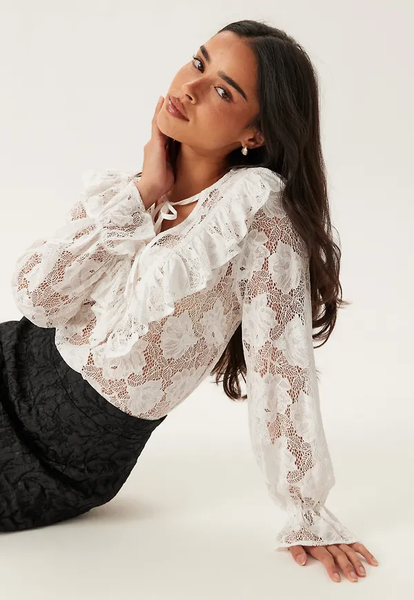 Lace L/S Blouse