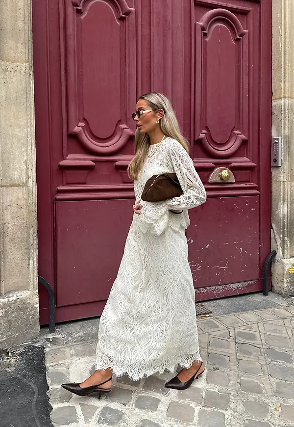Lace Maxi Skirt