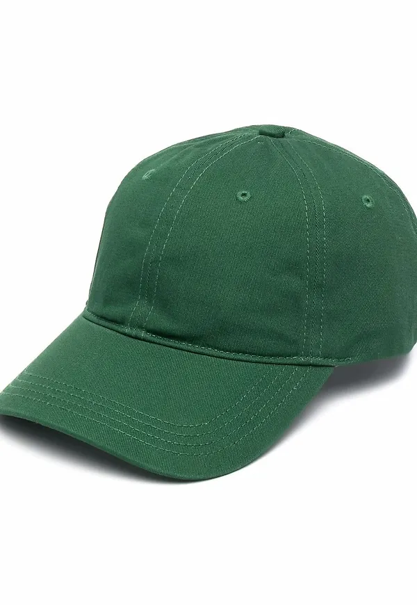 Lacoste basebollkeps med böjd skärm - Grön