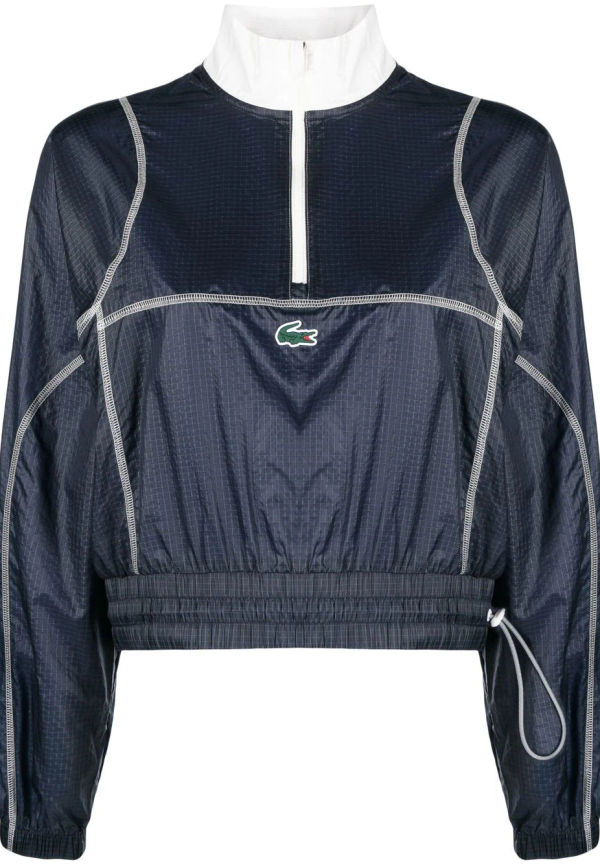 Lacoste kort jacka i pull on-modell - Blå